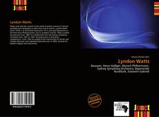 Bookcover of Lyndon Watts