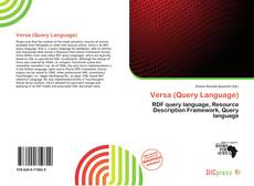 Copertina di Versa (Query Language)