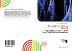 Toyota Prius Plug-in Hybrid的封面