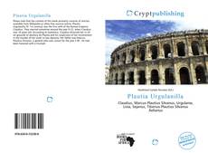 Buchcover von Plautia Urgulanilla