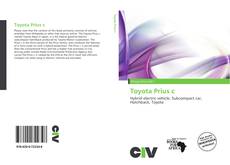 Couverture de Toyota Prius c