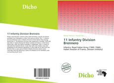 11 Infantry Division Brennero kitap kapağı