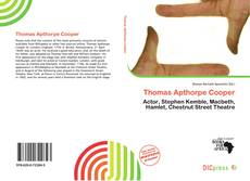 Thomas Apthorpe Cooper的封面