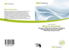 Bookcover of Meyrick Alexander