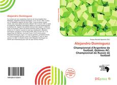 Capa do livro de Alejandro Domínguez 