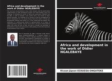 Portada del libro de Africa and development in the work of Didier NGALEBAYE