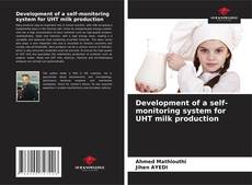 Copertina di Development of a self-monitoring system for UHT milk production