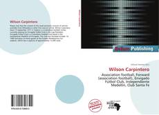 Portada del libro de Wilson Carpintero