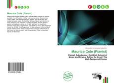 Capa do livro de Maurice Cole (Pianist) 