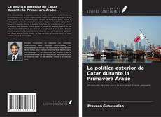 Capa do livro de La política exterior de Catar durante la Primavera Árabe 