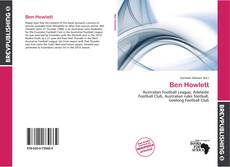 Ben Howlett kitap kapağı