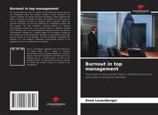 Couverture de Burnout in top management