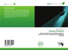Copertina di Antony Peebles