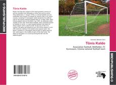 Buchcover von Tõnis Kalde