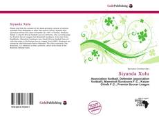 Capa do livro de Siyanda Xulu 