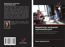 Buchcover von Rejestracja zachowań wychowawczych
