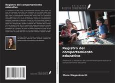 Capa do livro de Registro del comportamiento educativo 