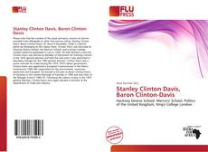 Couverture de Stanley Clinton Davis, Baron Clinton-Davis