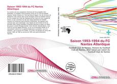 Saison 1993-1994 du FC Nantes Atlantique kitap kapağı