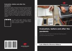 Capa do livro de Evaluation, before and after the pandemic 
