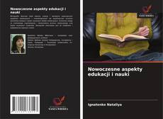 Copertina di Nowoczesne aspekty edukacji i nauki