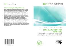 John Cartwright (UK politician) kitap kapağı