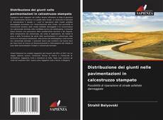 Copertina di Distribuzione dei giunti nelle pavimentazioni in calcestruzzo stampato