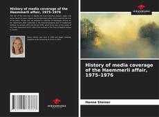 Copertina di History of media coverage of the Haemmerli affair, 1975–1976