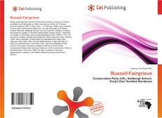 Portada del libro de Russell Fairgrieve