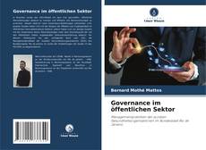 Copertina di Governance im öffentlichen Sektor