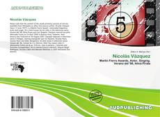 Portada del libro de Nicolás Vázquez