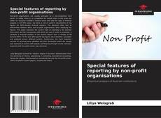 Copertina di Special features of reporting by non-profit organisations