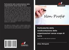 Bookcover of Particolarità della rendicontazione delle organizzazioni senza scopo di lucro