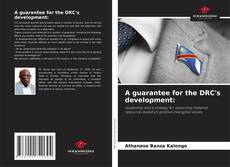 A guarantee for the DRC's development: kitap kapağı