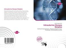 Portada del libro de Intrauterine Herpes Simplex