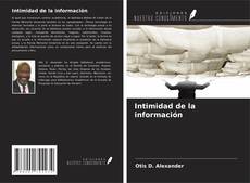 Buchcover von Intimidad de la información