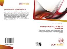 Couverture de Henry Bathurst, 4th Earl Bathurst