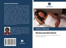Buchcover von Müttersterblichkeit