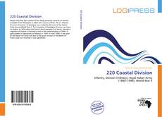 220 Coastal Division kitap kapağı