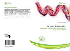 Buchcover von Dodge Sidewinder