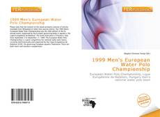 Bookcover of 1999 Men's European Water Polo Championship