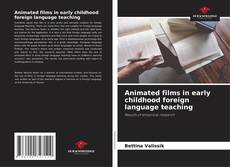 Portada del libro de Animated films in early childhood foreign language teaching