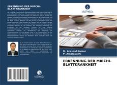 Copertina di ERKENNUNG DER MIRCHI-BLATTKRANKHEIT