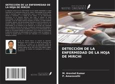 Copertina di DETECCIÓN DE LA ENFERMEDAD DE LA HOJA DE MIRCHI