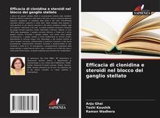 Bookcover of Efficacia di clonidina e steroidi nel blocco del ganglio stellato