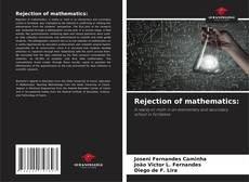 Capa do livro de Rejection of mathematics: 