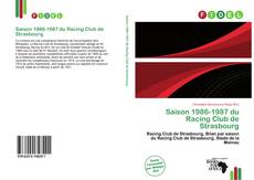 Buchcover von Saison 1986-1987 du Racing Club de Strasbourg