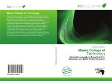 Portada del libro de Manor College of Technology