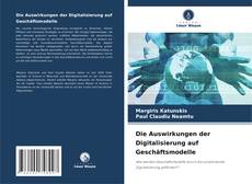 Buchcover von Die Auswirkungen der Digitalisierung auf Geschäftsmodelle