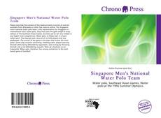 Bookcover of Singapore Men's National Water Polo Team